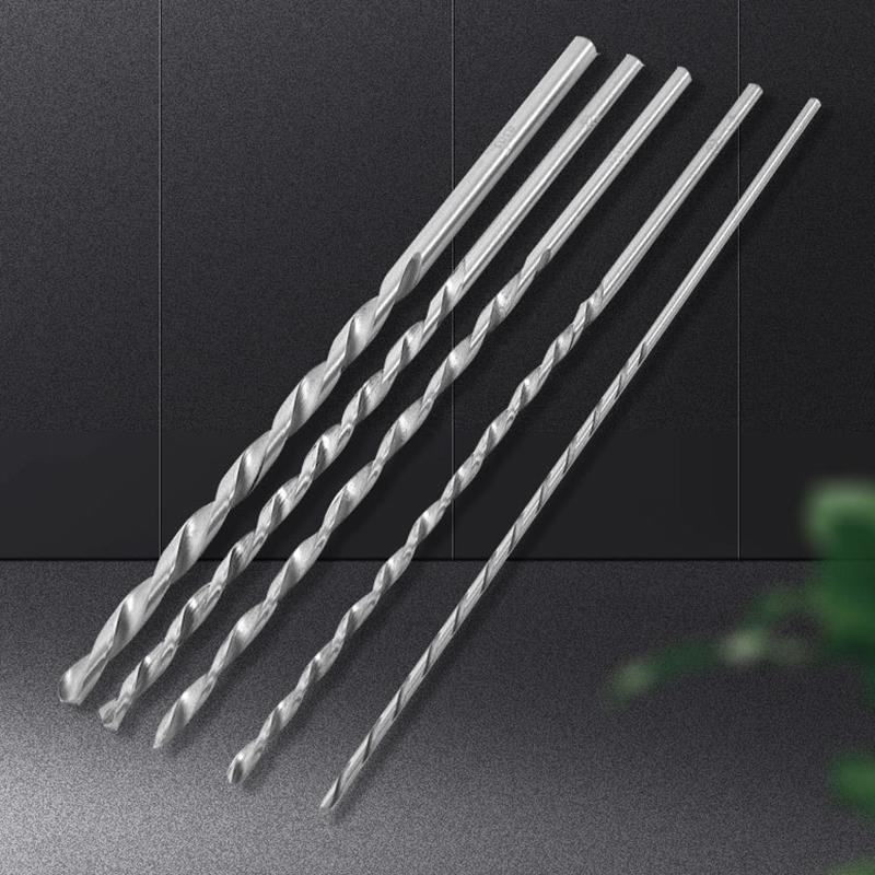 5Pcs Drill Bits Set Hss Steel Extra Long High Speed 2Mm/3Mm/3.5Mm/4Mm/5Mm Bits Power Tools Accessories Parts Drill Bits Hand Set