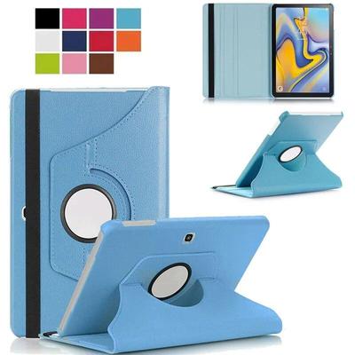 360 Degree Rotating PU Leather Case For Samsung Galaxy Tab Advanced 2 10.1 Inch SM-T583,  Flip Stand Smart Tablet Cover Shell