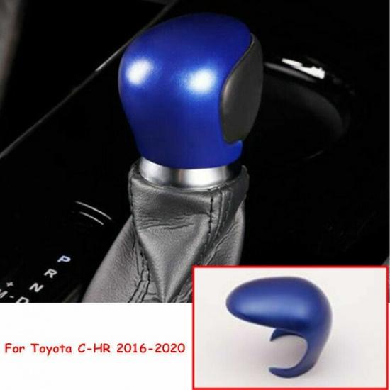 Blue Inner Gear Shift Knob Cover Trim For Toyota C-HR CHR 2016-2022 Accessaries