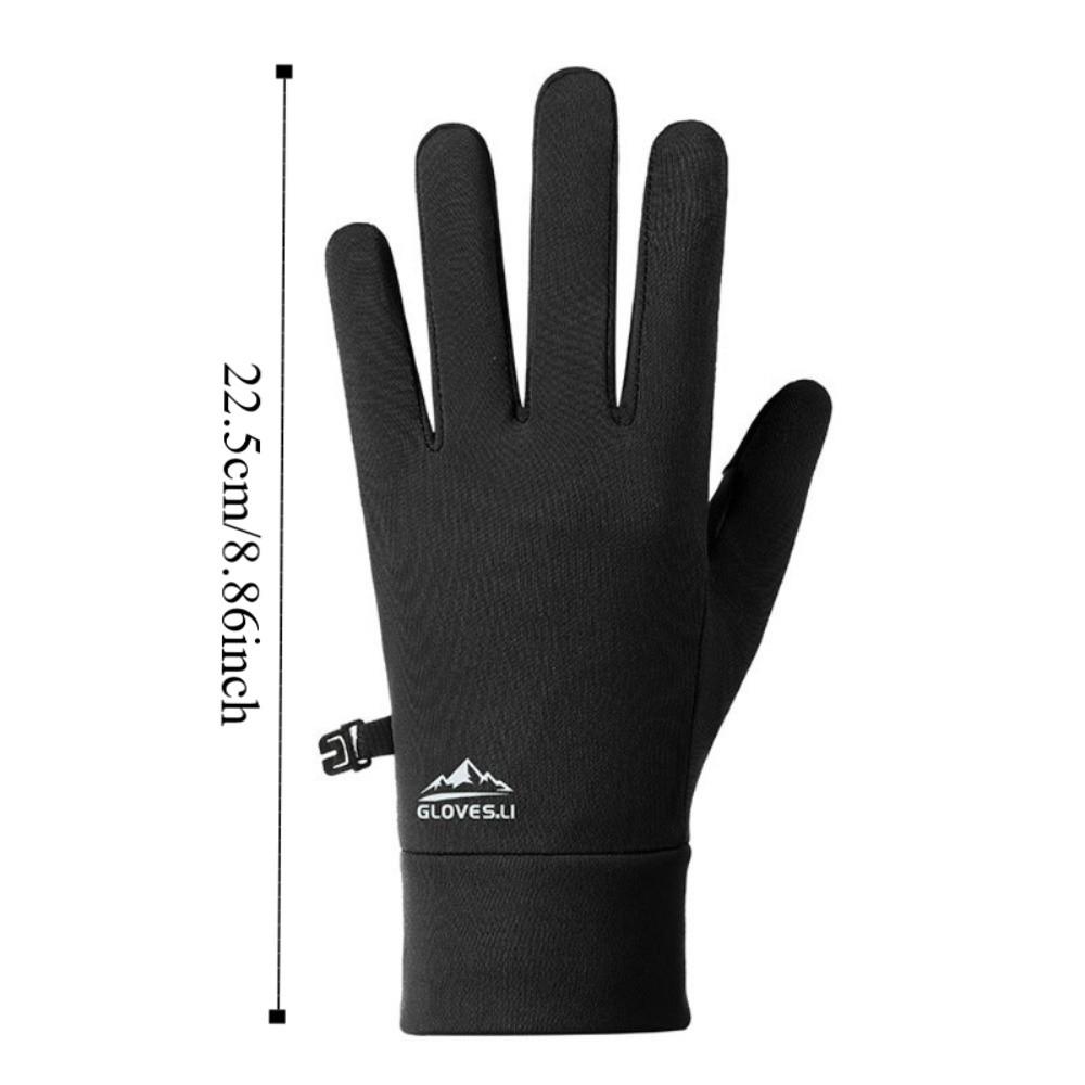 Thermal Fleece Thick Cycling Gloves  Warm Outdoor Gloves Winter Cycling Gloves  Sports