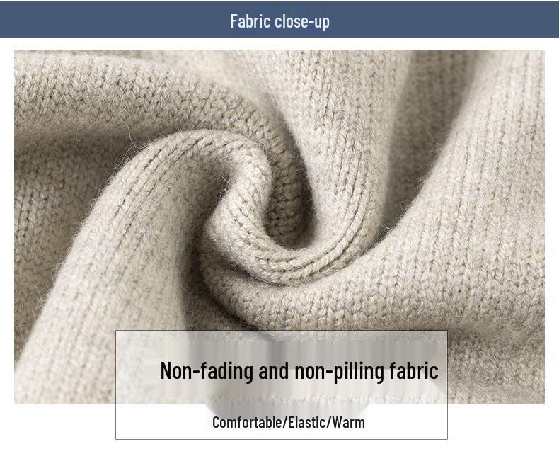 2025 Plus Size Loose Fit Jacquard Knit Cardigan for Women - Spring & Autumn