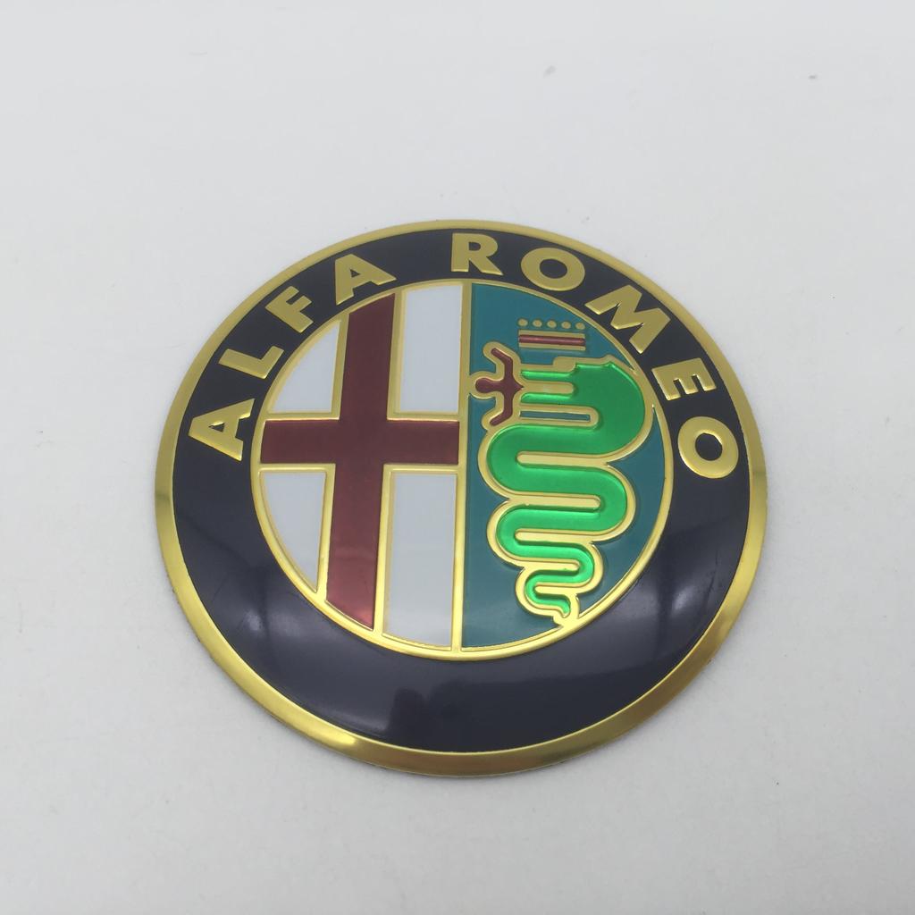 20pcs 40pcs 100pcs 56mm 60mm ForAlfa Romeo 147 Car emblem Wheel hub Center Cap Badge covers sticker Decals Styling accessories jkl123