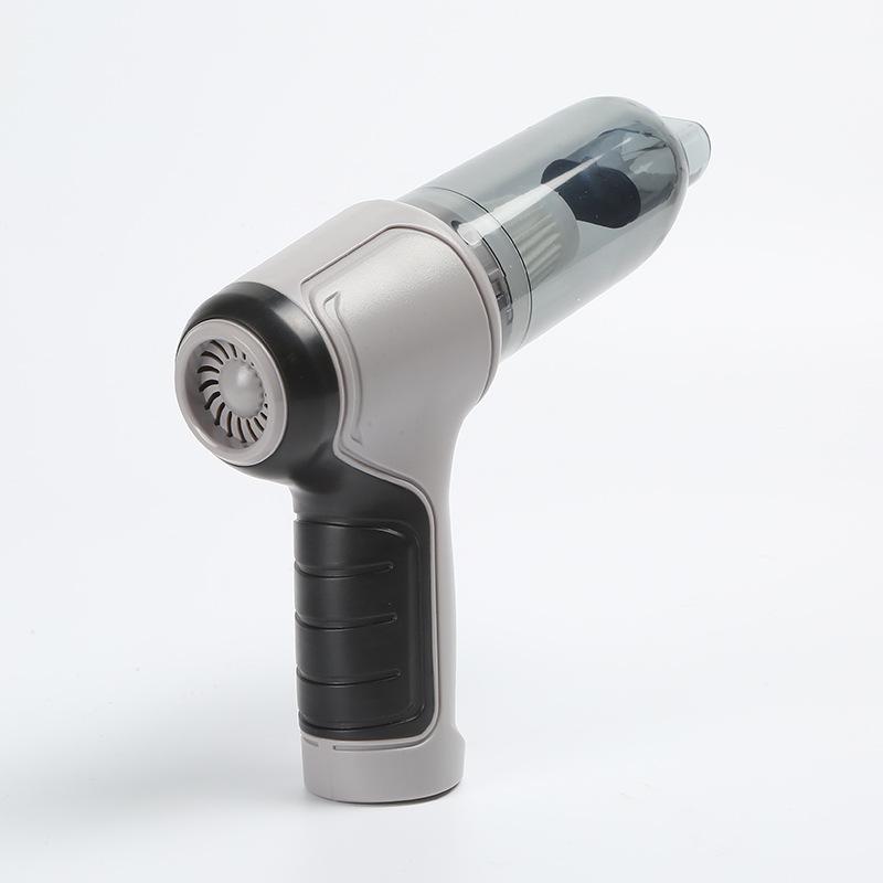 

Portable High-Suction Mini Wireless Car Vacuum Cleaner світло-сірий колір