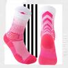 Verlaufende High-Top Court Elite Socken, Verdickte Wettkampf-Umfassende Praktische Sportsocken, Professionelle Basketballsocken