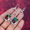 Ammolite Earring Gemstone Handmade Jewelry, 925 Solid Sterling Silver Earrings Gift For Wife Jewelry