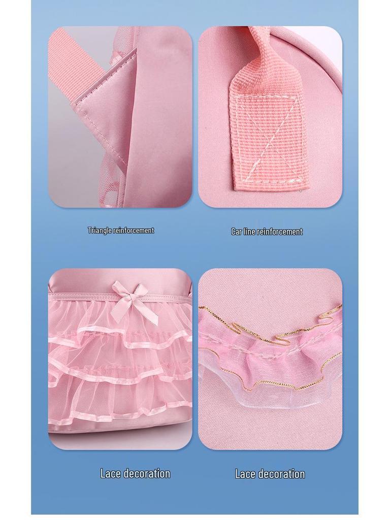 Girls' Princess Dress Style Backpack for Ages 3-6 Kindergarten - Fresh & Cute Design