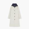 EICHITOO Women's Hooded Trench Coat