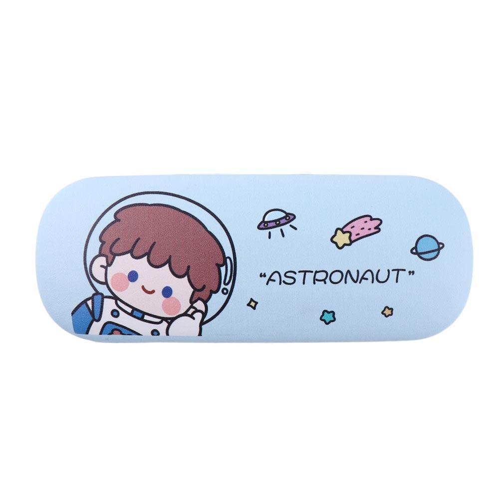 Teens Eyewear Protector Containers PU Leather Women Cartoon Spectacle Case Glasses Box Eyeglass Hard Box Reading Glasses Case