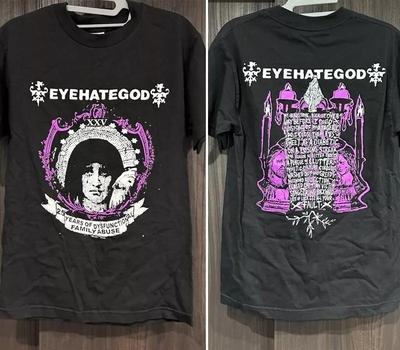 Kapela Eyehategod 90. roky 2-stranné čierne tričko Remake tričko Muži Ženy S-5XL Unisex tričko