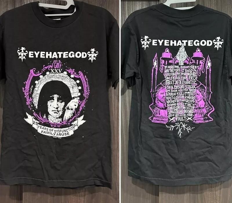 

Eyehategod band 90s 2 side black T shirt Remake tee Men Women S-5XL Unisex T-Shirt XXXL