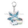 Creative Dessert Flareon Glaceon Umbreon Espeon Sylveon Eevee Anime Cartoon Acrylic Keychain Kawaii Cute Bag Pendant Gifts Toys