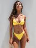 WTEMPO Brand  Sexy Bikini Set Two-piece Ruffle Tops Women