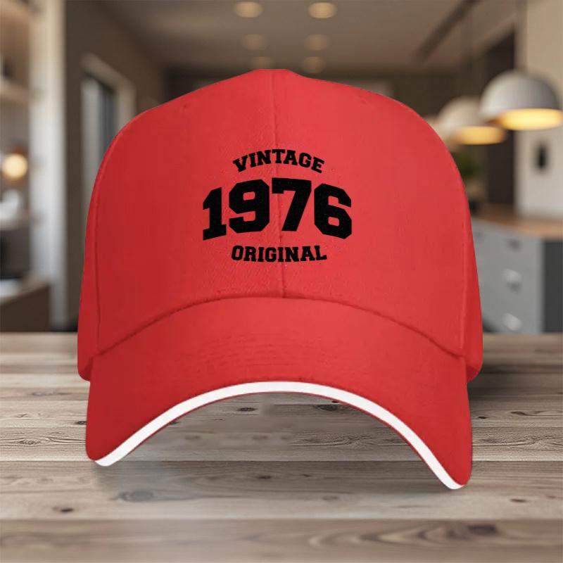 Adjustable Sandwich Baseball Cap  Lightweight Printed Sun Hat for Unisex