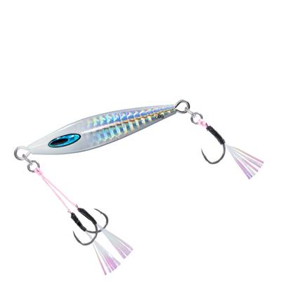Daiwa Saltiga FK Jig TG SLJ 60 g PH Tête phosphorescente argentée