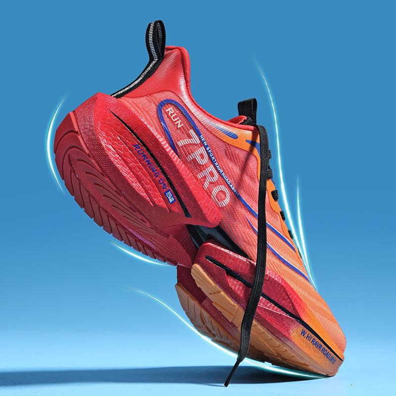 

Red Rabbit 7Pro Racing Carbon Board Running Shoes Men s and Women s Couples Running Shoes Breathable and Comfortable Popcorn Sneakers F6 45