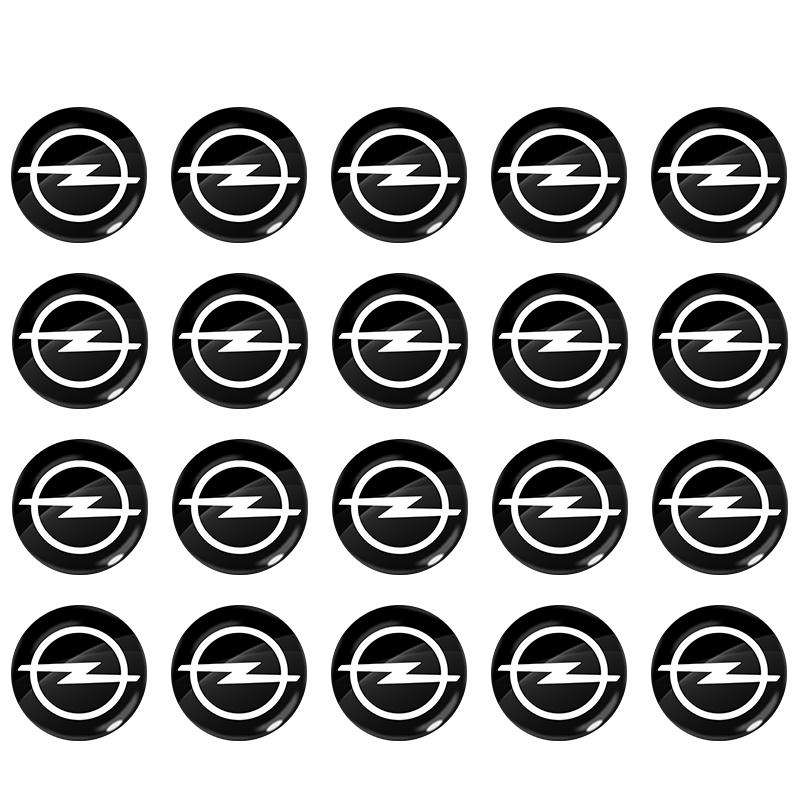 14mm Speciální samolepky odznaků pro klíče od dálkového ovládání auta Pro Opel Astra j Insignia Astra g Corsa Zafira b Mokka Vivaro Meriva