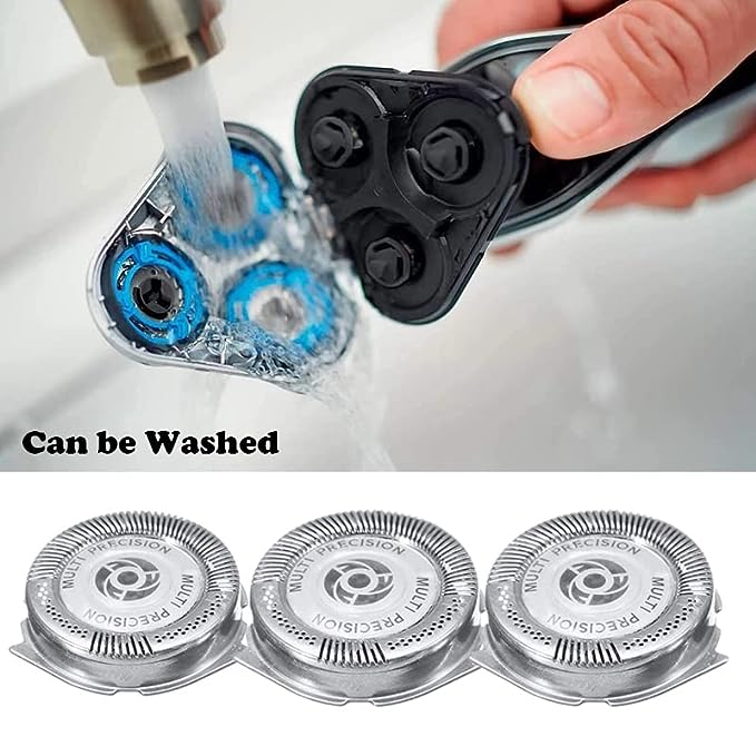 Ersatzscherköpfe für Philips Norelco SH50, elektrische Herrenscherköpfe der 5000er-Serie, doppellagiges Trimmer-Rasiererzubehör