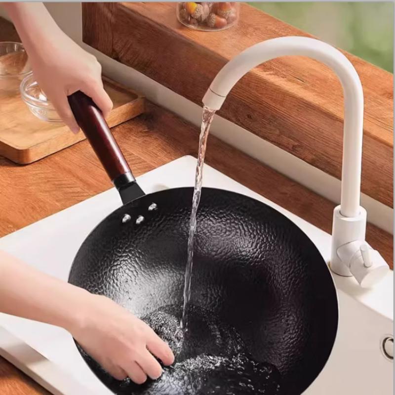 SuPOR Hand-Forged Non-Coated Iron Wok