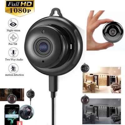 מצלמת מיני WIFI IP אלחוטית HD 1080P מצלמת אבטחה ביתית עם ראיית לילה