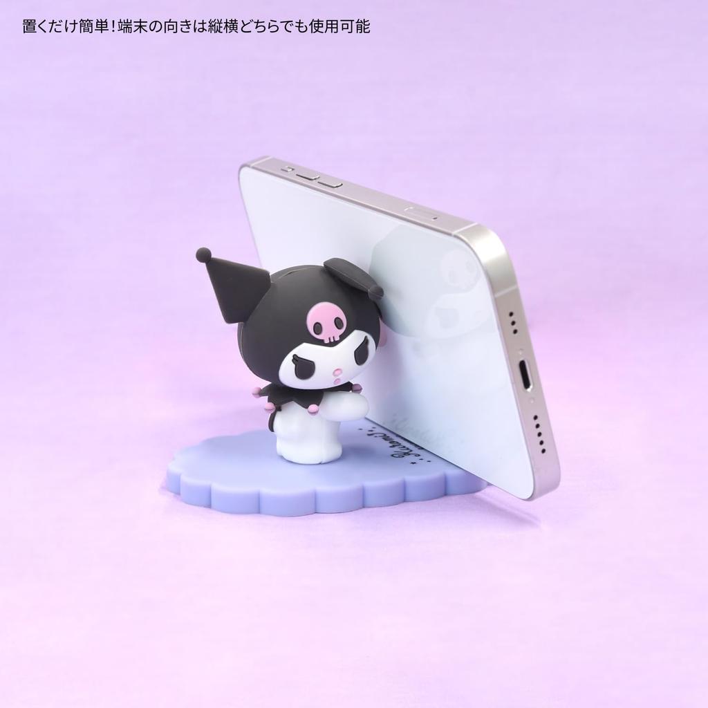 Gourmandies Sanrio Characters Mascot Mobile Stand Kuromi SANG-388KU