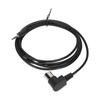 Plug and Play 90-Grad-Winkel 3,5-mm auf DIN 8-Pin Konverterkabel Audio-Geräteanschluss