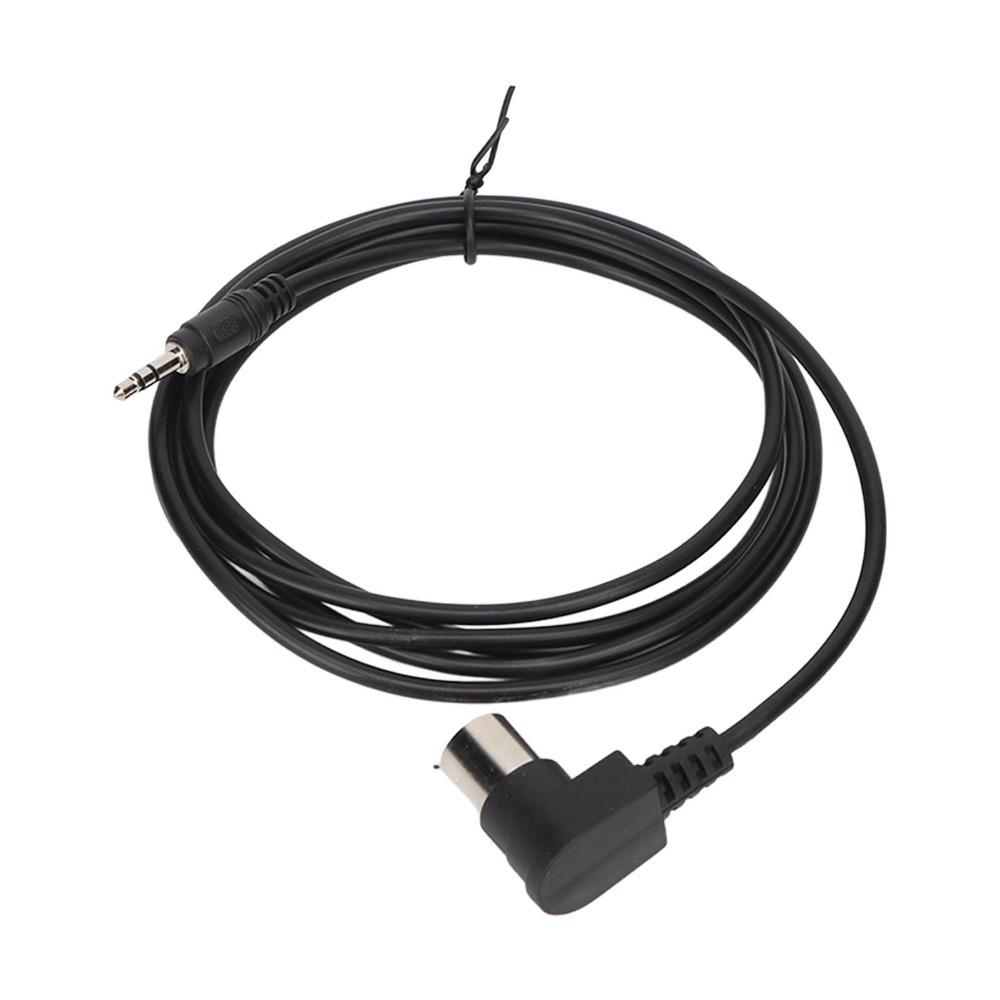 Plug and Play 90-Grad-Winkel 3,5-mm auf DIN 8-Pin Konverterkabel Audio-Geräteanschluss