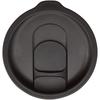 Glass "Nordia" 400 ml recycled double-wall mug Solid black