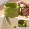 Removable Filter Sink Strainer Basket Fast Drainage Kitchen Sink Drain Basket  Kitchen Organization