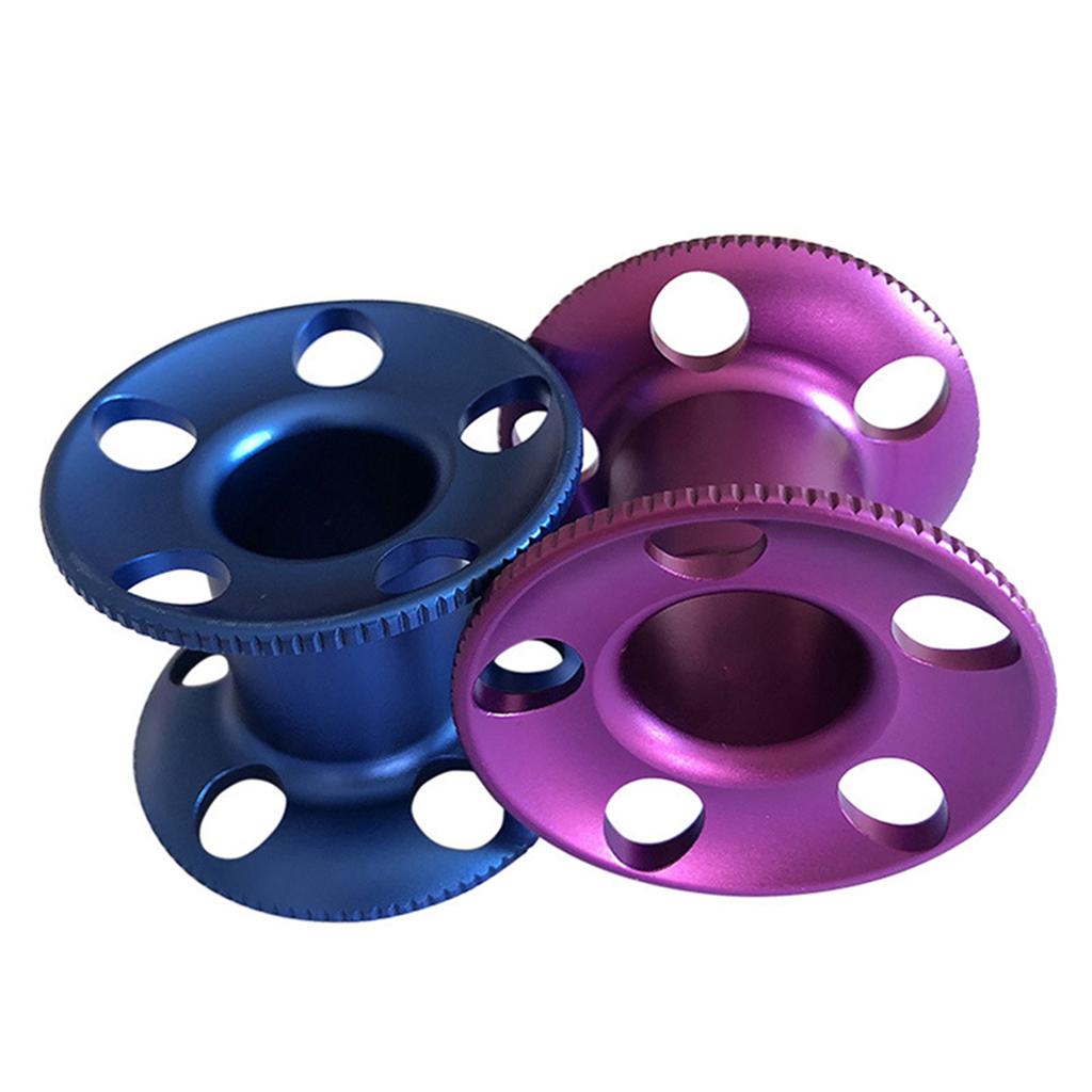 Diving Photography Equipment Aluminium Alloy Diving Wire Wheel Underwater Photography Five-hole Wire Wheel Spool Process