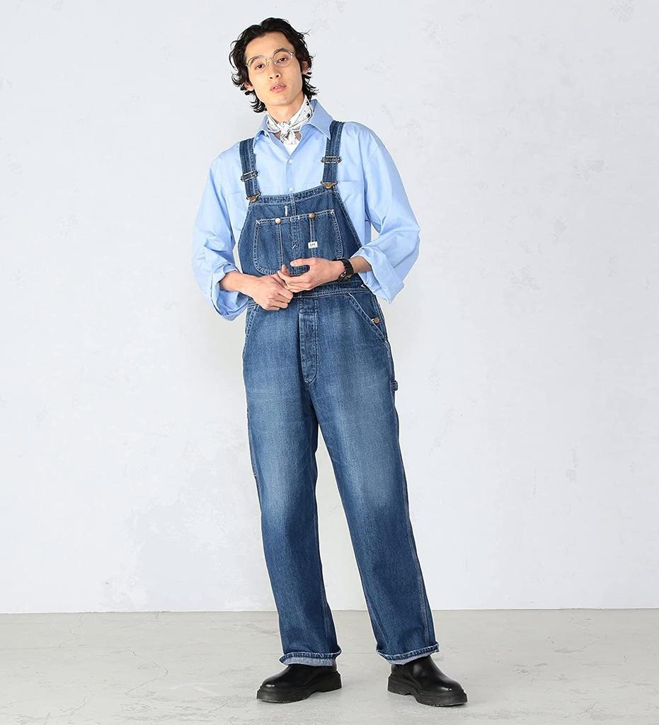 Lee Denim Plus L Overalls, Unisex, Size, LM7254, Blue,