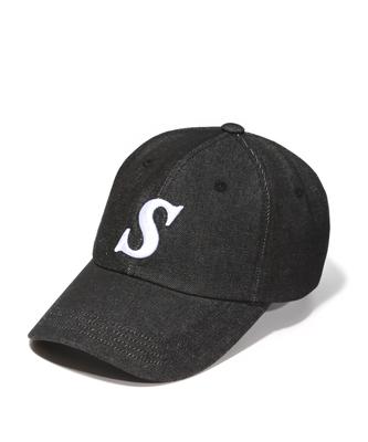 Suku S Logo Ball Cap - Black Denim