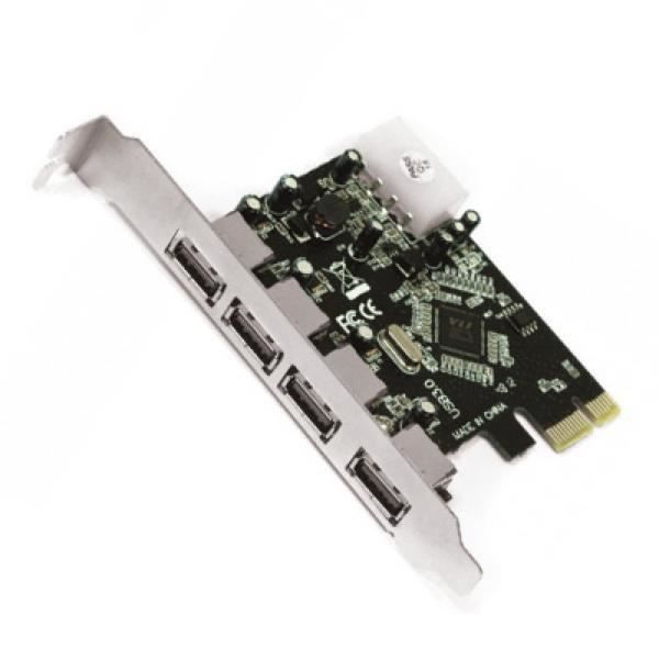 Approx! APPPCIE4 Carte De Contrôle. PCI-E 4 Ptos USB30