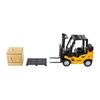 1:50 Scale Forklift Toy with Pallet Box Friction Powered Pull Back Desktop Forklift