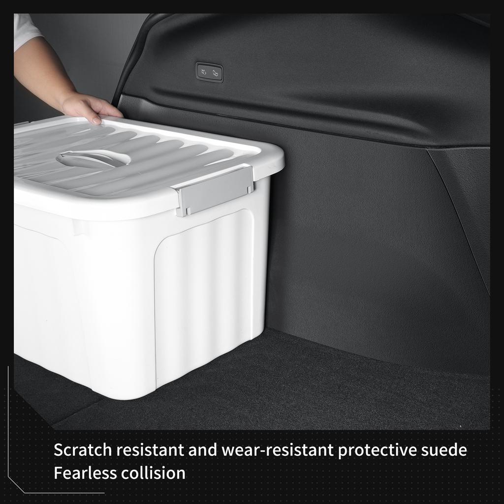 for Tesla Model Y Juniper/Launch 2025 Rear Trunk Side Anti-Kick Pad Car Anti-dirty Pad Full Coverage Protection Kit Accessories