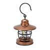 Hanging Lantern Camping Vintage Hook Design One Button Switch 3 COB Battery Powered Garden Hanging