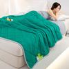 Summer Thin Comforter Soft Air-Conditioned Four Season Comforter Machine Washable Single Double Blanket Ultrasonic Quilted Quilt