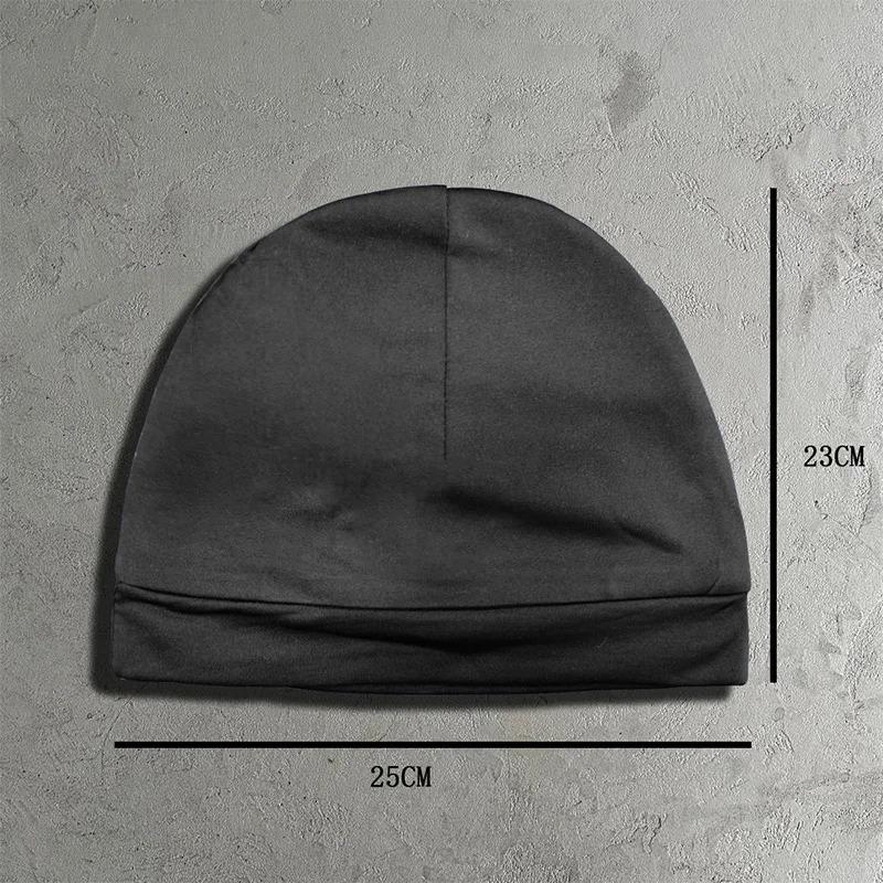 2025 Summer Autumn New Y2K Casual Versatile Print Double Layer Hat for Men and Women Fashion Hip-hop Pullover Hat Fashionable
