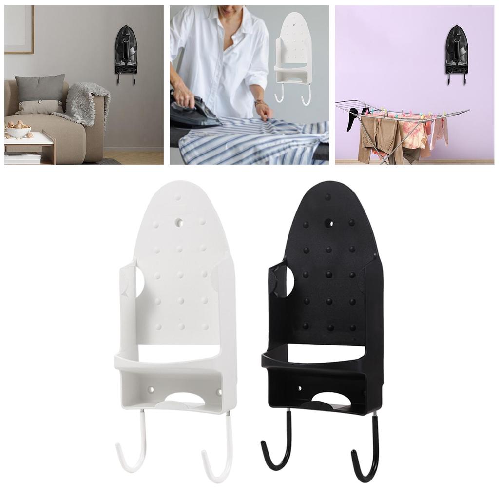 Adjustable Ironing Board Holder Wall Mounted Sturdy Rack for Vertical Iron Storage in Home