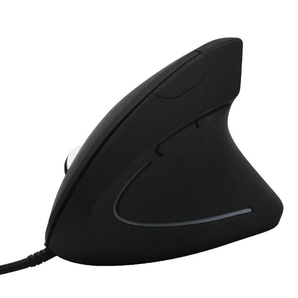 Optical Wired Vertical Mouse Non Slip Matte Surface High Sensitivity Wired Mouse for Gaming Office