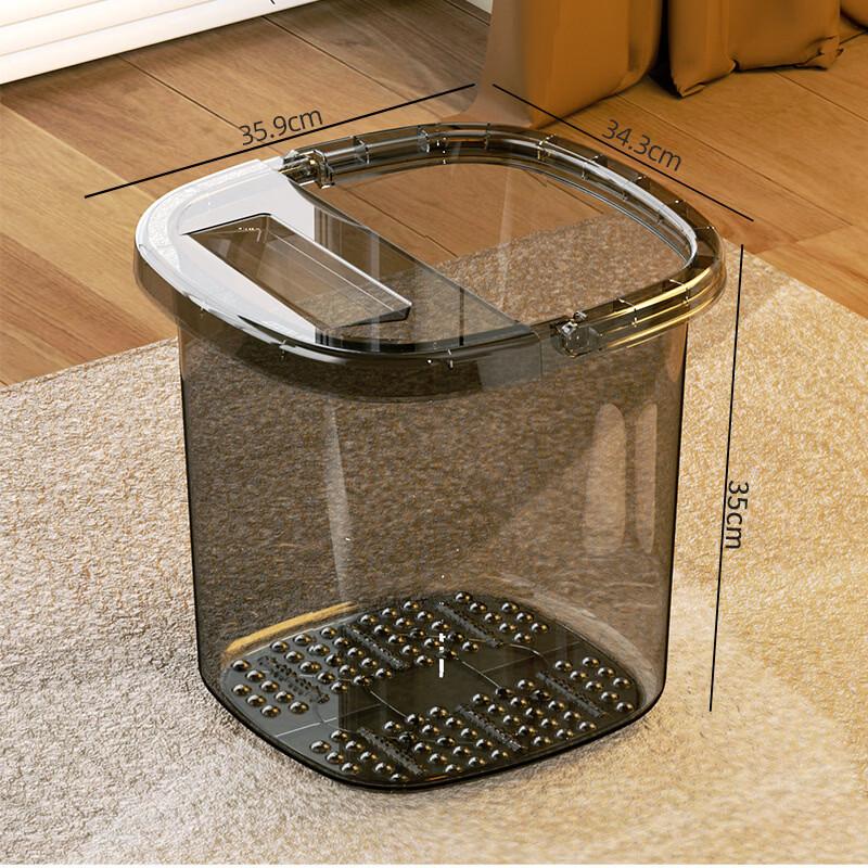 High-Transparency PET Foot Spa Tub