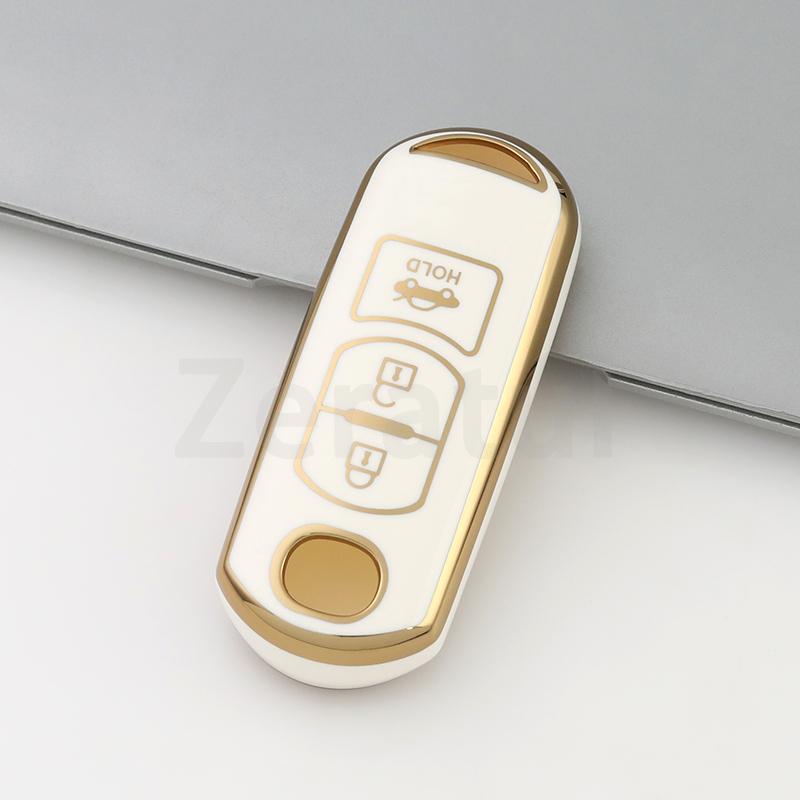 2/3/4 Buttons Tpu Car Remote Key Case Cover Shell For Mazda Cx-3 Cx3 Cx-5 Cx5 Cx7 Cx-9 Cx8 2 3 5 6 Atenza Axela Demio Keyless