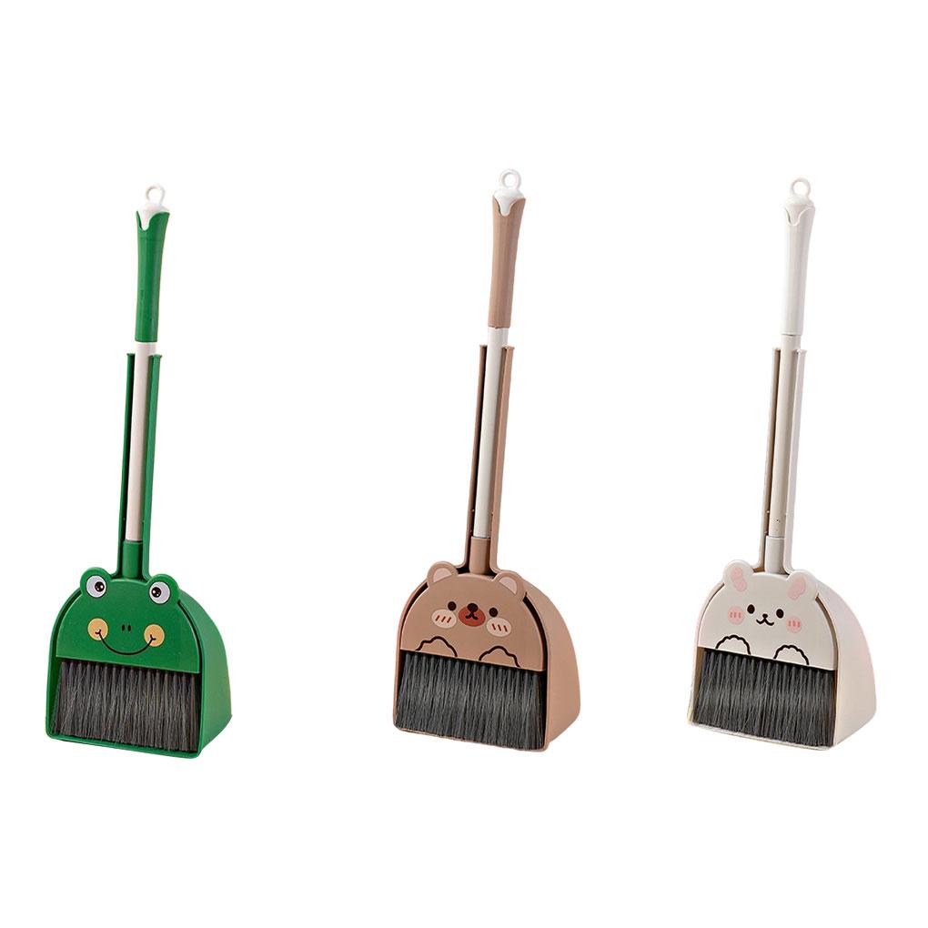 ABS Kids Cleaning Set Fun Cleaning Play Set For Little Helpers Toy Dustpan And Brush For Toddlers