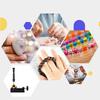 Multi-purpose Universal Bench Clamp Adjustable Mini Drill Press Vise Clamp  DIY Sculpture Craft