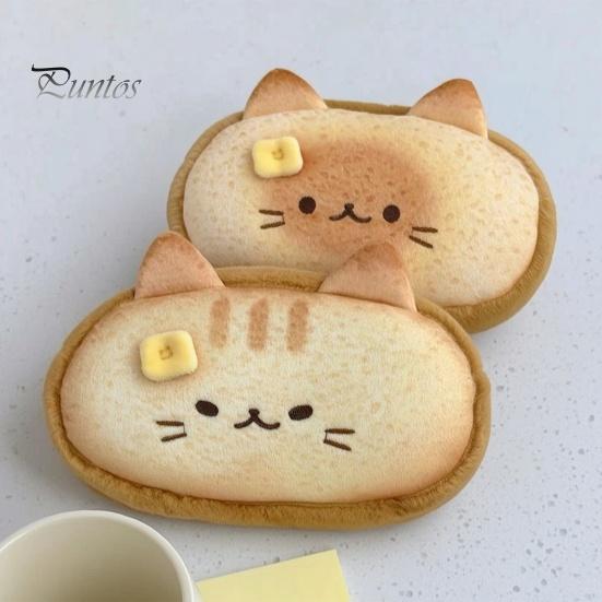 Siamese Cat Stationery Bag Plush Pencil Case, Large Capacity Fluffy Pen Pouch for Makeup Brush Holder Students, Soft Desk, Creative Animal Organizer