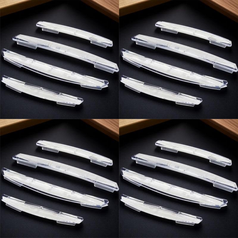 4/8/16Pcs Car Door Edge Guards Molding Protection Strip Scratch Protector Adhesive Anti-Collision Sticker For Vehicle Exterior