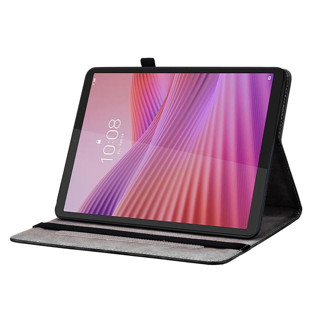 For Lenovo Tab K9 Leather Case Pattern Printed Stand Tablet Cover with Card Slots