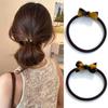 Natunofu Hair Decorative Hair Stylish Hair Ornaments for Highly Elastic Hair Set of Korean Solid Elegant Accessories Ties, Ribbons, Accessories,