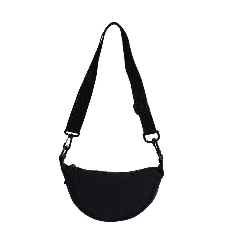 Nylon Cloth Simple Dumpling Bag Women's Summer New Trend Leisure Sports Shoulder Messenger Bag