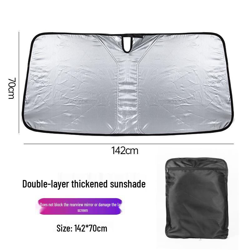 Car Windshield Sunshade: Heat Insulation & Interior Cooling Shield