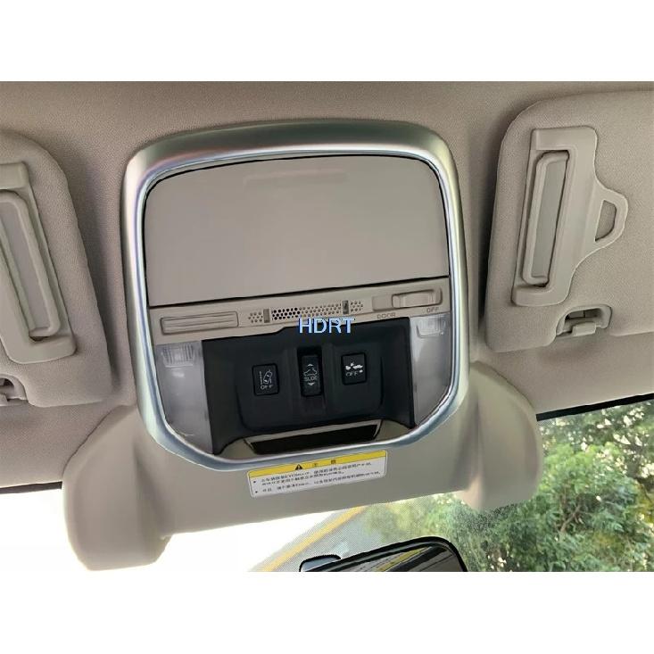 Car Styling Silver Interior Gear Rear Water Cup Front Reading Light Seat Adjustment Cover For Subaru Forester/Wilderness 2025 +